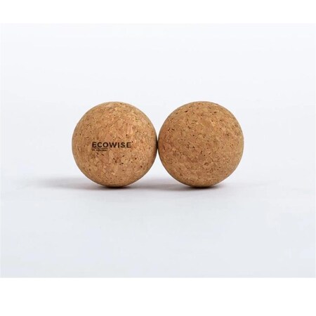 Agm Group Ecowise Fitness Cork Hard Exercises Ball, Set of 2 82131